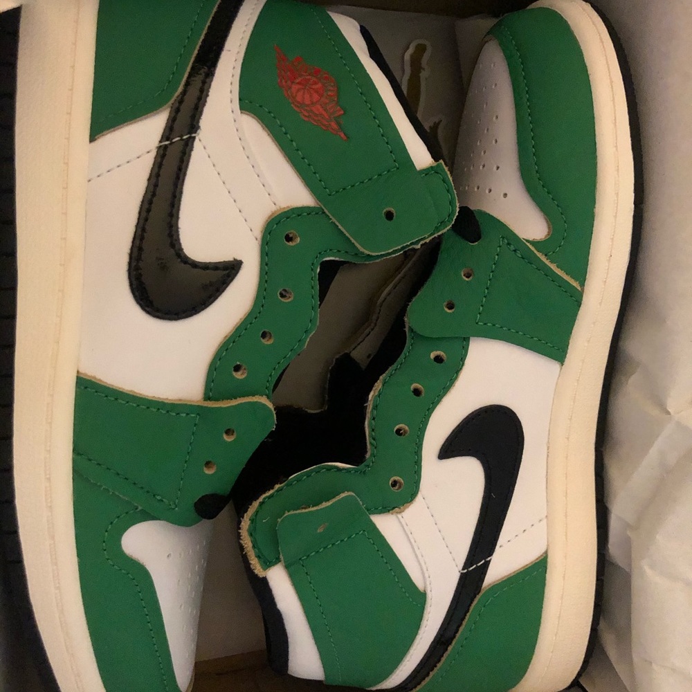Air Jordan 1 Retro High OG PS Lucky Green Sz3